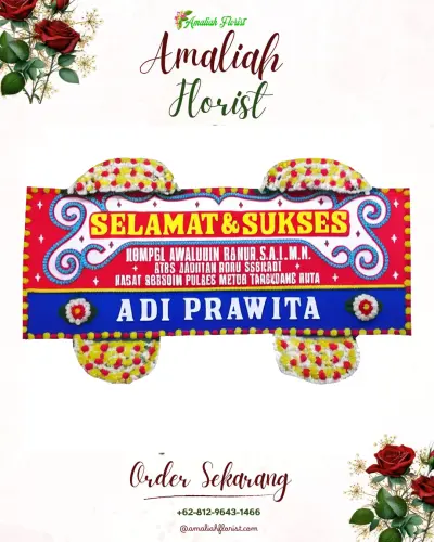 Karangan Bunga Ucapan Selamat sinarjaya